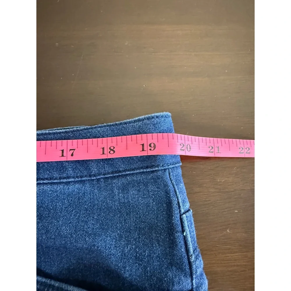 Hybrid & Company Capri Women's 16‎ Denim Pants Stretchy